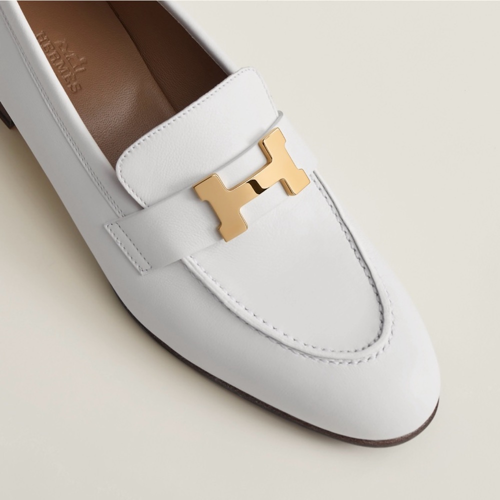 Hermes Paris Loafer 37 🤍💛 - Picture 4 of 13
